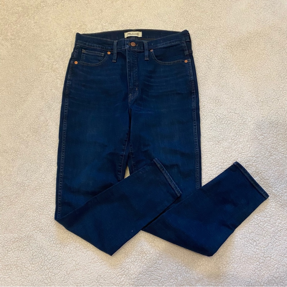 Madewell 10” high rise skinny jeans 30